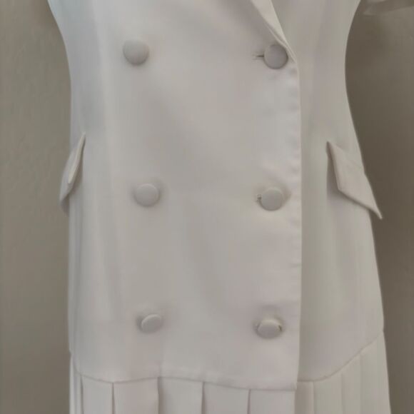 Amanda Uprichard White Mini Dress Elegant and Chic - Picture 9 of 16